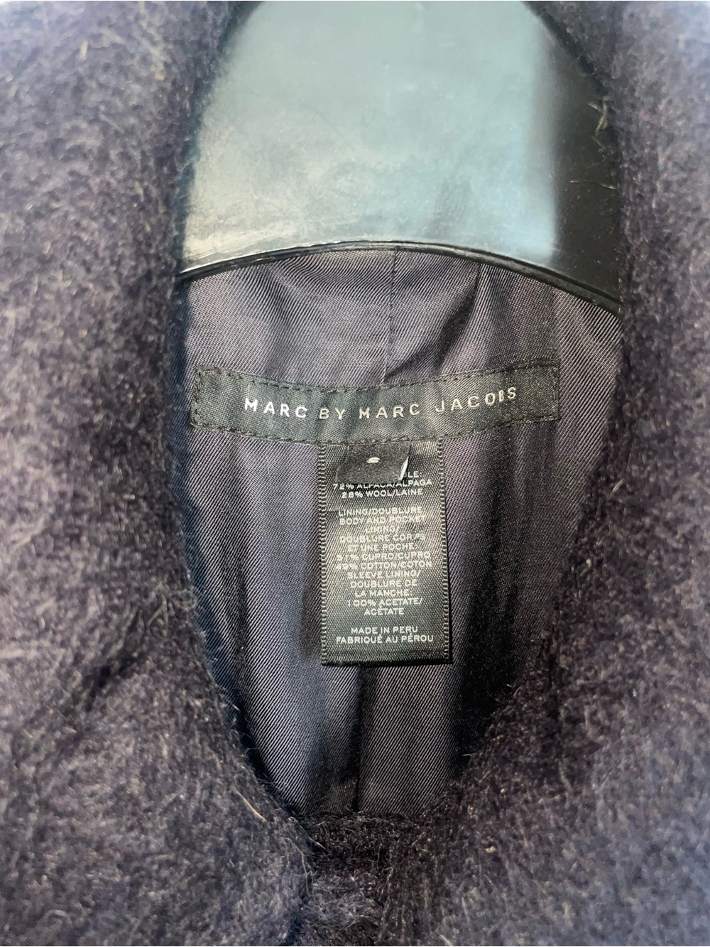 Marc by Marc Jacobs Alpaca Pea Coat - Picture 3 of 6